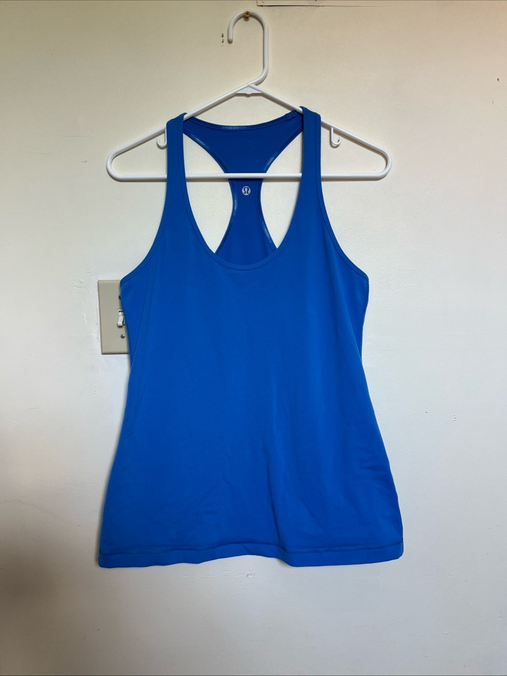 lululemon athletica Bright Blue Racerback Tank